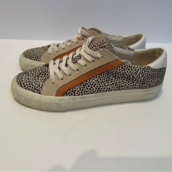 Madewell - Sidewalk low-top Sneakers in Spotted calf hair - Picture 2 of 4